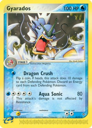 Gyarados (32)/97 Uncommon Reverse Holofoil