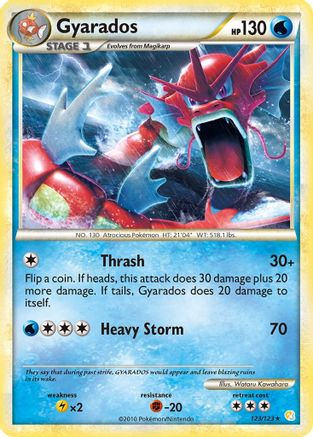 Gyarados (Red) (123)/123 Holo Rare Holofoil