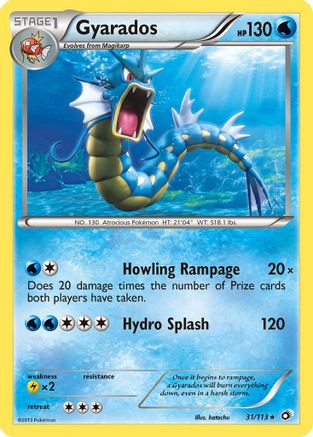 Gyarados (31)/113 Rare
