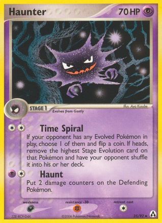 Haunter (35)/92 Uncommon Reverse Holofoil