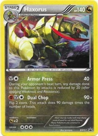 Haxorus - BW57 (BW57)/101 Promo Holofoil