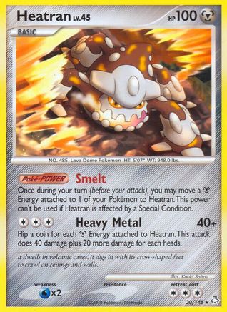 Heatran (30) (30)/146 Rare Reverse Holofoil