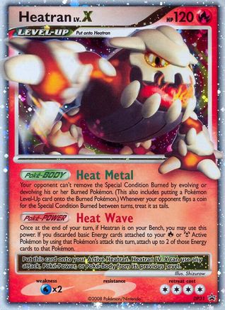 Heatran LV.X - DP31 (DP31)/56 Promo Holofoil