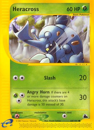 Heracross (64)/144 Common Reverse Holofoil