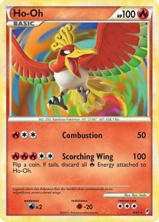 Ho-Oh (9)/95 Holo Rare Holofoil