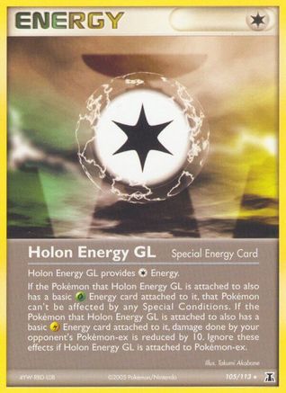 Holon Energy GL (105)/113 Rare