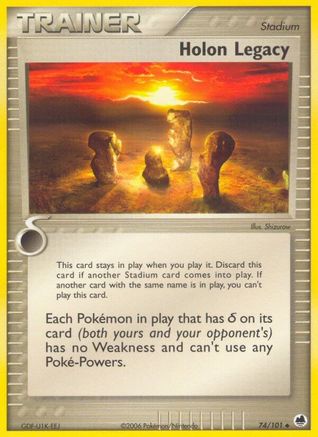 Holon Legacy (74)/101 Uncommon Reverse Holofoil