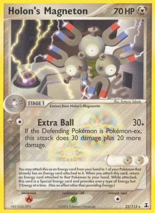Holon's Magneton (22)/113 Rare Reverse Holofoil