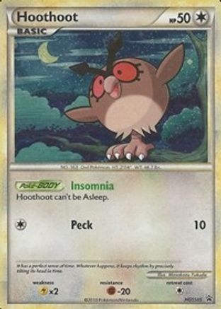 Hoothoot - HGSS05 (HGSS05)/25 Promo Holofoil