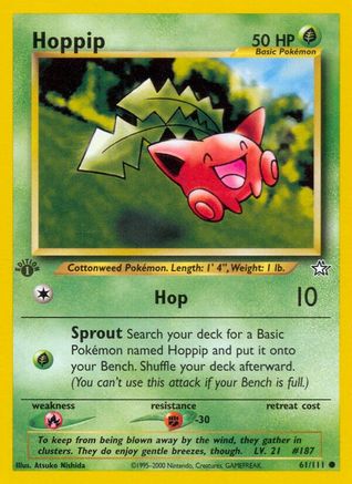 Hoppip (61)/111 Common 1st Edition