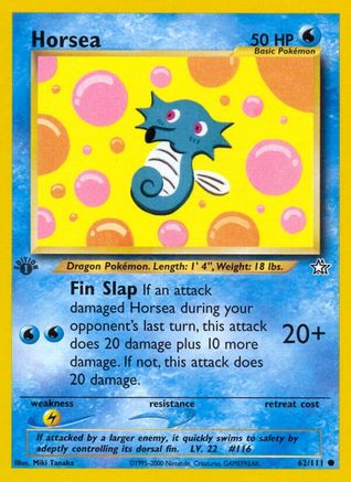 Horsea (62)/111 Common 1st Edition