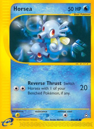 Horsea (85) (85)/147 Common Reverse Holofoil