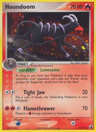 Houndoom (7)/115 Holo Rare Reverse Holofoil