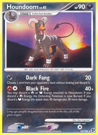 Houndoom (18)/106 Rare