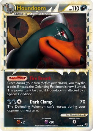 Houndoom (Prime) (82)/90 Ultra Rare Holofoil