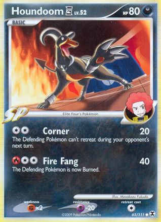 Houndoom E4 (65)/111 Common Reverse Holofoil