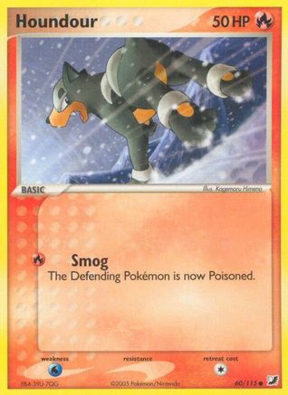 Houndour (60)/115 Common Reverse Holofoil