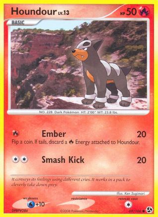 Houndour (69)/106 Common Reverse Holofoil