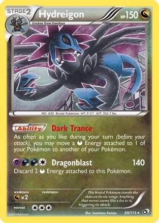 Hydreigon (99)/113 Holo Rare Holofoil