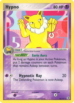 Hypno (25)/112 Rare