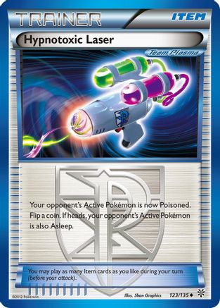 Hypnotoxic Laser (Team Plasma) (123)/135 Uncommon Reverse Holofoil