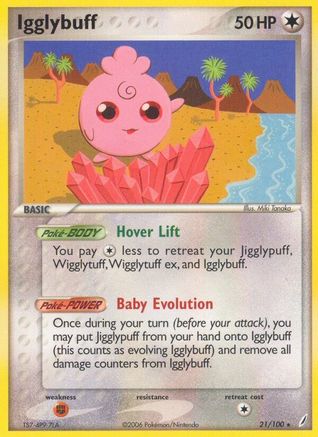 Igglybuff (21)/100 Rare Reverse Holofoil