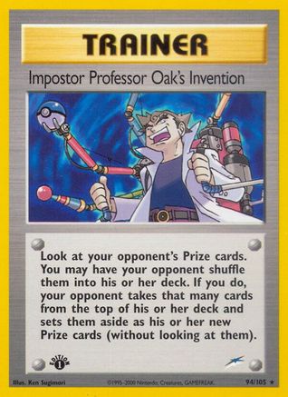 Impostor Professor Oak's Invention (94)/105 Rare Unlimited