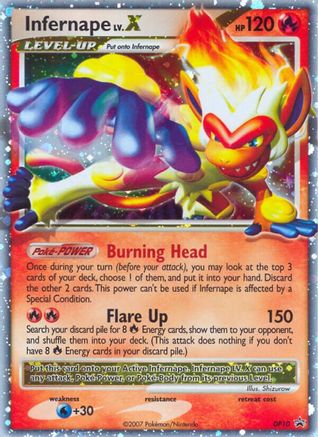 Infernape LV.X - DP10 (DP10)/56 Promo Holofoil