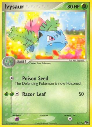 Ivysaur (7)/17 Uncommon