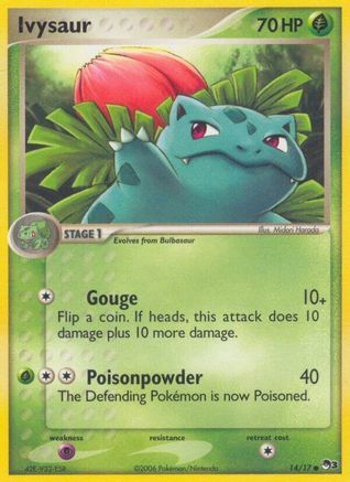 Ivysaur (14)/17 Common