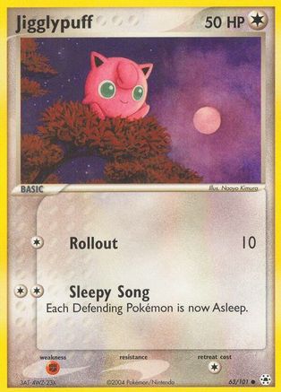 Jigglypuff (63)/101 Common Reverse Holofoil