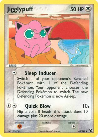 Jigglypuff (65)/112 Common Reverse Holofoil