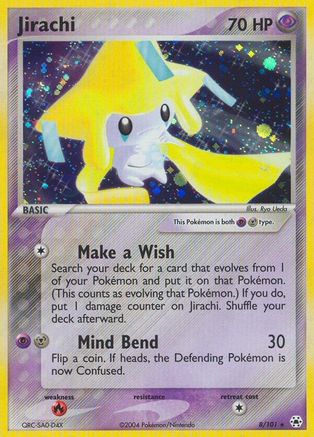 Jirachi (8)/101 Holo Rare Reverse Holofoil