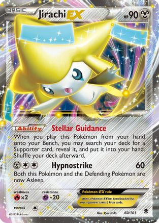 Jirachi EX (60)/101 Ultra Rare Holofoil