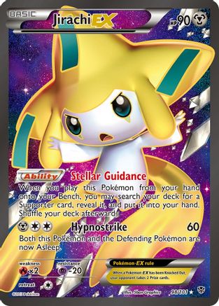 Jirachi EX (98 Full Art) (98)/101 Ultra Rare Holofoil