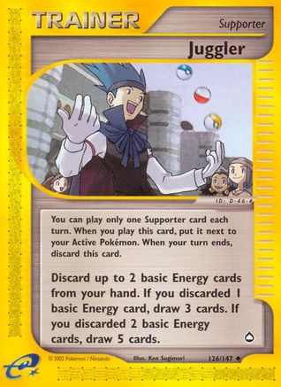 Juggler (126)/147 Uncommon Reverse Holofoil