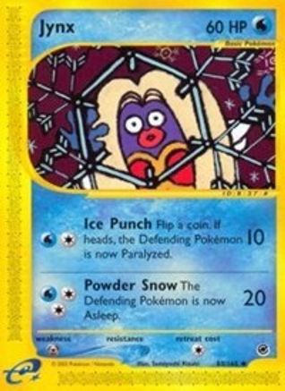 Jynx (83)/165 Uncommon Reverse Holofoil