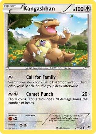 Kangaskhan (71)/101 Common