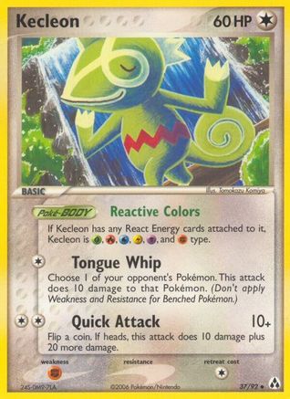 Kecleon (37)/92 Uncommon