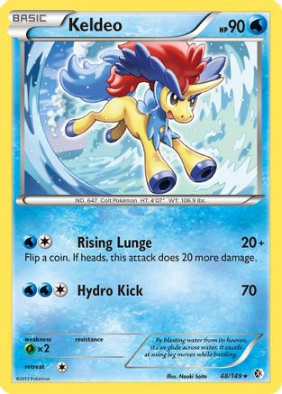 Keldeo (48) (48)/149 Rare
