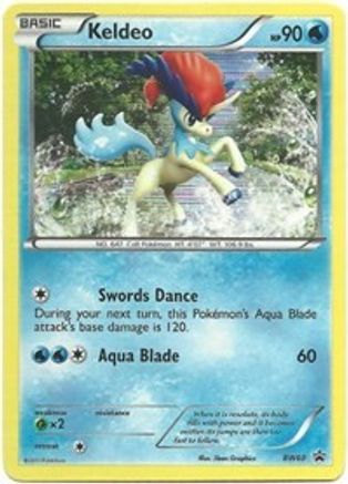 Keldeo - BW60 (Tinsel Holo) (BW60) Promo Holofoil