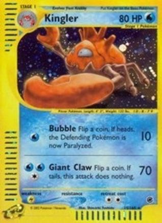 Kingler (15) (15)/165 Holo Rare Holofoil