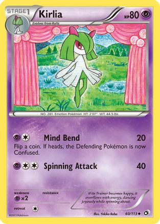 Kirlia (60)/113 Uncommon Reverse Holofoil