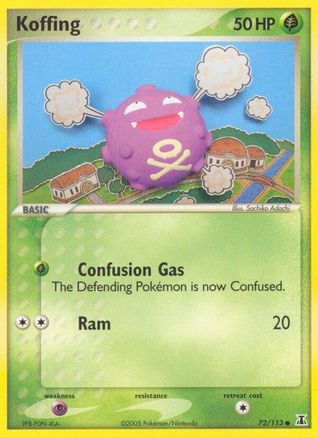 Koffing (72)/113 Common Reverse Holofoil
