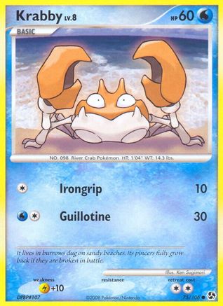 Krabby (75)/106 Common