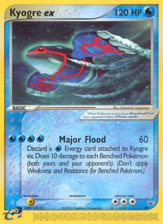 Kyogre ex - 001 (Nintendo Power Magazine) (1)/40 Promo Holofoil