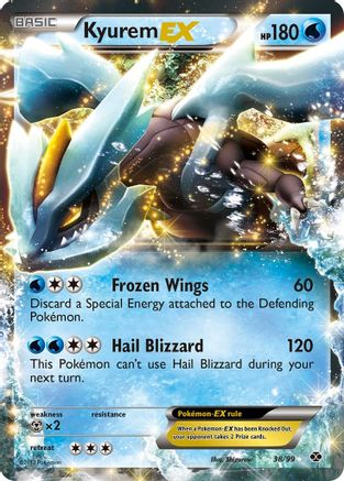 Kyurem EX (38)/99 Ultra Rare Holofoil