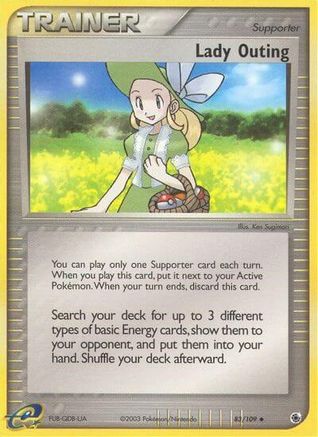 Lady Outing (83)/109 Uncommon Reverse Holofoil