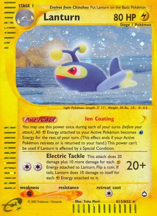 Lanturn (H15) (H15)/147 Holo Rare Holofoil
