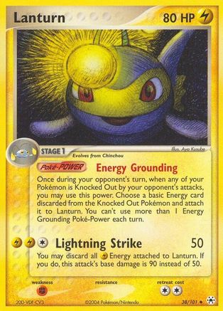 Lanturn (38)/101 Uncommon Reverse Holofoil